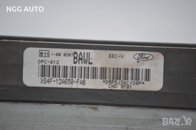 Компютър Двигател ECU XS4F-12A650-FAB BAWL DPC-612 Ford 13876, снимка 2 - Части - 39772963