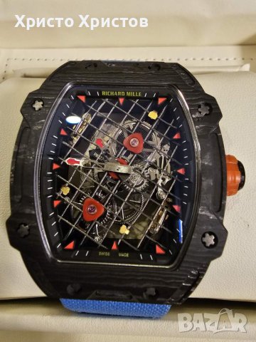 Луксозен мъжки часовник Richard Mille RM 027 RM27-04 Rafael Nadal, снимка 4 - Мъжки - 41335400