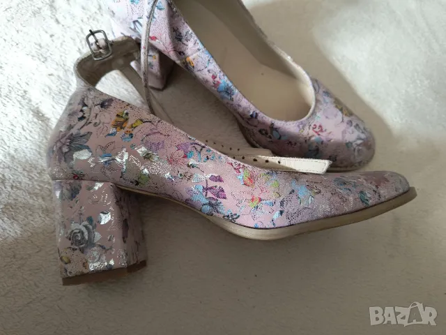 Дамски кожени елегантни обувки  MARTINI номер 40, снимка 1