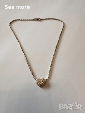 Swarovski колие с кристали
