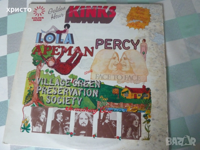 плоча винил Kinks двоен албум The Best