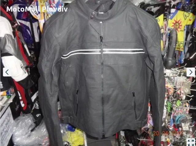 Класически нови якета за чопър всякакъв мотор яке кожа естествена, снимка 3 - Аксесоари и консумативи - 49204813