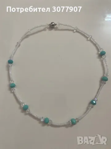 💫 Ръчно изработено колие  стил и значение в едно, снимка 5 - Колиета, медальони, синджири - 50322535