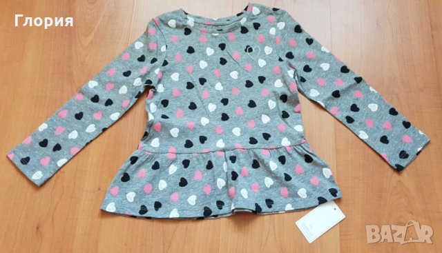 Нова блуза с дълъг ръкав за момиче, снимка 1 - Детски Блузи и туники - 34245958