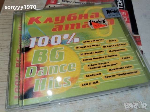 КЛУБНА АТАКА ЦД-MARKOS MUSIC 0912251433, снимка 5 - CD дискове - 52707770