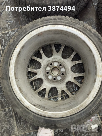 Оригинални Audi BBS CH джанти+зимни гуми 18" 8J ET43 5×112, снимка 7 - Гуми и джанти - 53668161