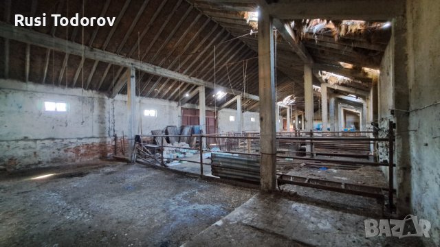 Промишлена сграда(склад), 825кв.м., стоманобетон-тухла, на 55км. от три областни града, на 5м. от АМ, снимка 3 - Складове - 41863452