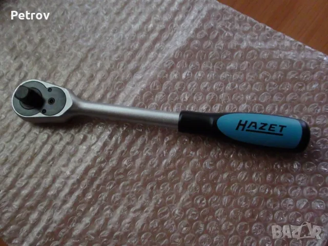 HAZET 916 SP - MADE IN GERMANY - 1/2" ЧИСТО НОВА Profi Тресчотка !! Немско Индустриално Качество !!!, снимка 13 - Гедорета - 48313407