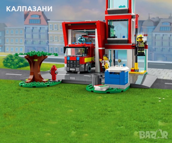 LEGO® City Fire 60320 - Пожарникарска станция, снимка 8 - Конструктори - 35671885