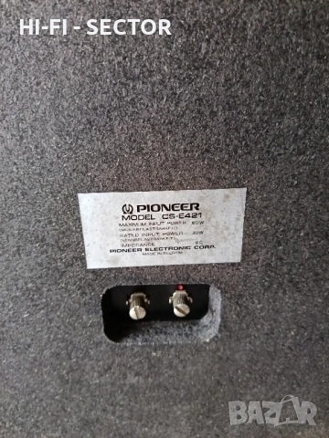Pionner тонколони , снимка 7 - Тонколони - 52318175