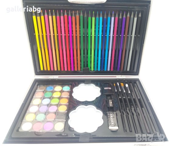 Голям куфар за рисуване с пони 