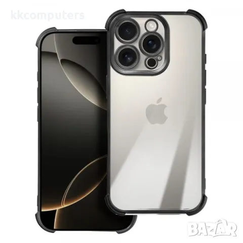 Калъф силикон Electro AntiShock / Черна рамка / за iPhone 16 Pro Max 6.9 Баркод : 3131870