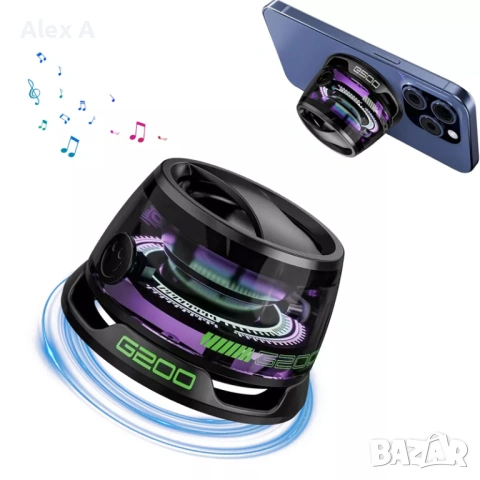 G200 RGB Bluetooth Колонка, снимка 2 - Bluetooth тонколони - 53052445