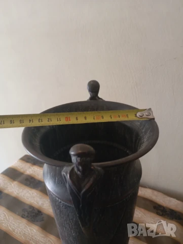 Купа и ваза в бароков стил, снимка 4 - Антикварни и старинни предмети - 50832116