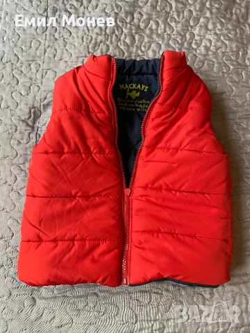 Дебел елек 3-4 год. , снимка 5 - Детски якета и елеци - 52259444