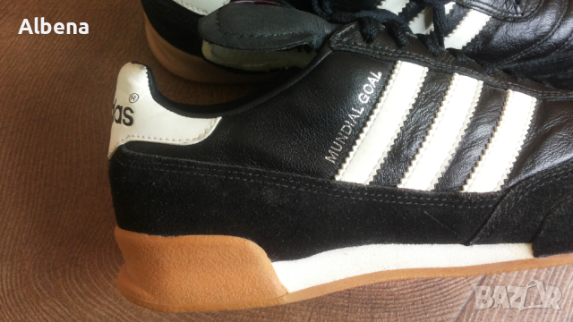 Adidas MUNDIAL GOAL Leather Football Shoes Размер EUR 39 1/3 / UK 6 за футбол в зала 101-14-S, снимка 4 - Детски маратонки - 44666769