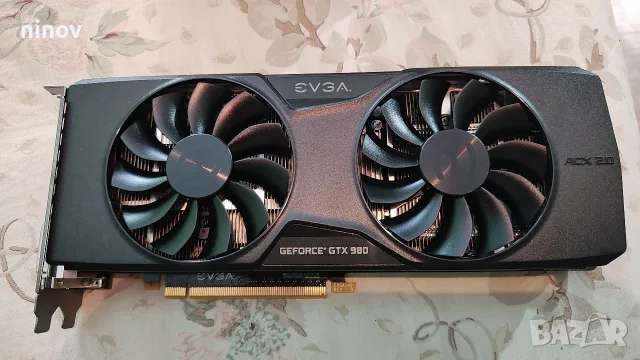 EVGA GeForce GTX 980 4GB SC , снимка 2 - Видеокарти - 56039643