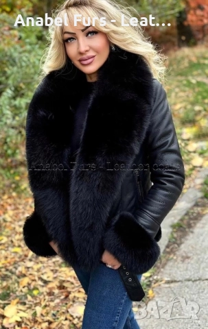 Дамски палта и якета от естествена кожа, снимка 8 - Палта, манта - 52895289