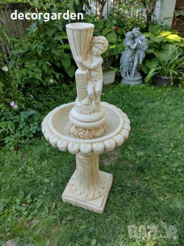 139. Фонтан Момче с кош, снимка 1