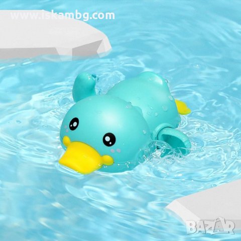 Плуващо пате играчка за баня без батерии - код 3272, снимка 7 - Други - 34510937