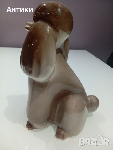 Порцеланов Пудел маркиран огромен , снимка 9 - Колекции - 52497136