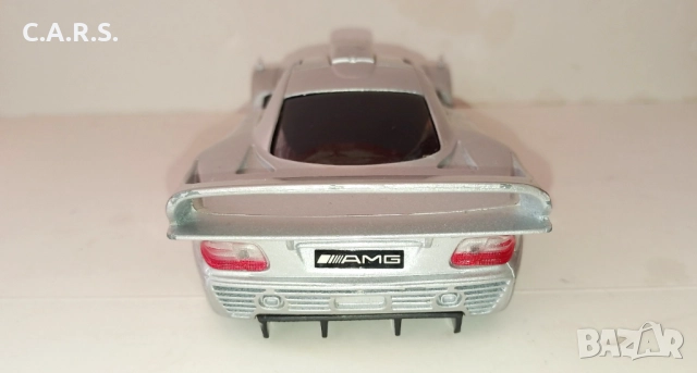 Mercedes Benz CLK-GTR Street Version MAISTO 1:26, снимка 4 - Колекции - 52898408