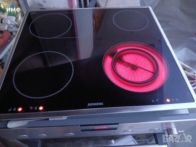 Фурна за вграждане със керамичен плот Siemens , снимка 8 - Печки, фурни - 53870019