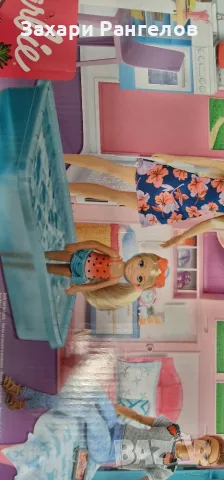🏠 ОРИГИНАЛНА КЪЩА BARBIE MALIBU HOUSE MATTEL FXG57 – 2 ЕТАЖА И 6 СТАИ, снимка 3 - Кукли - 56120928