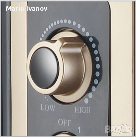 Радиатор, 2500W,13 ребра,3 степени,Поставка за дрехи,Регулируем термостатМощност : 2500W; Захранване, снимка 4 - Радиатори - 52836519