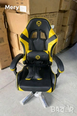 Нов геймърски стол , снимка 3 - Столове - 53840730