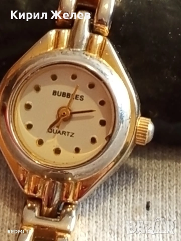 Дамски часовник BUBBLES QUARTZ красив стилен дизайн 51864, снимка 3 - Дамски - 53491870