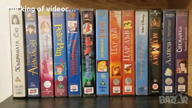 Видеокасети  64 броя VHS 