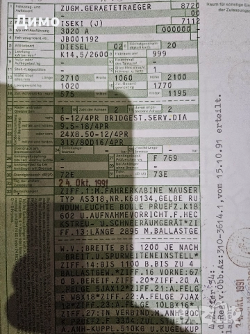 Трактор ISEKI 20кс , снимка 8 - Селскостопанска техника - 51200995