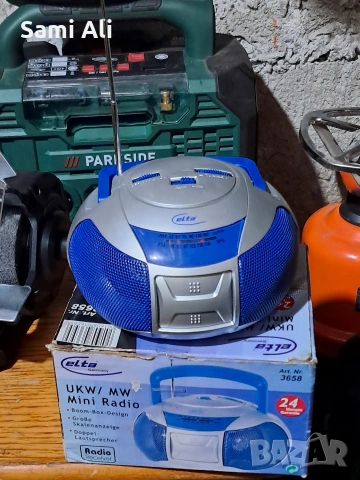 Продавам преносимо мини радио elta Germany, снимка 6 - Радиокасетофони, транзистори - 53696728