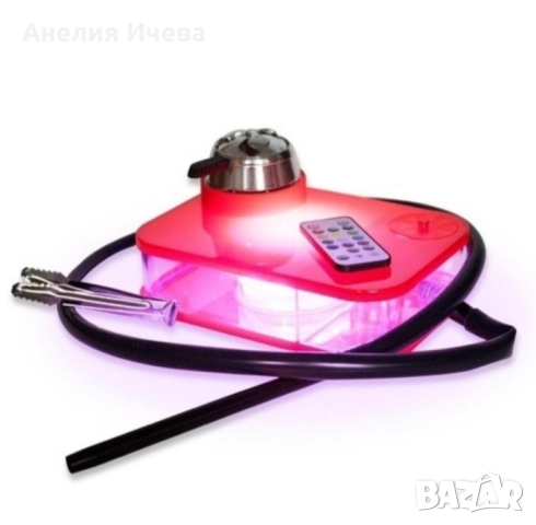 Акрилен уред с дистанционно управление LED кутия, снимка 3 - Друга електроника - 51799875