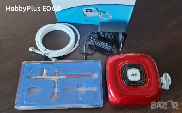 Аерограф с компресор, снимка 2 - Продукти за маникюр - 48321069