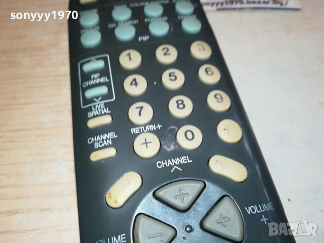 JVC RM-C891 TV/VCR REMOTE-ВНОС SWISS 0303241252, снимка 10 - Дистанционни - 44583647