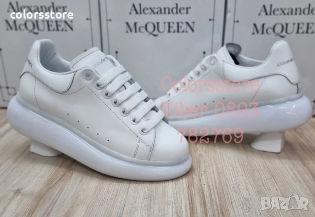 Бели кецове Alexander McQueen/BR37z