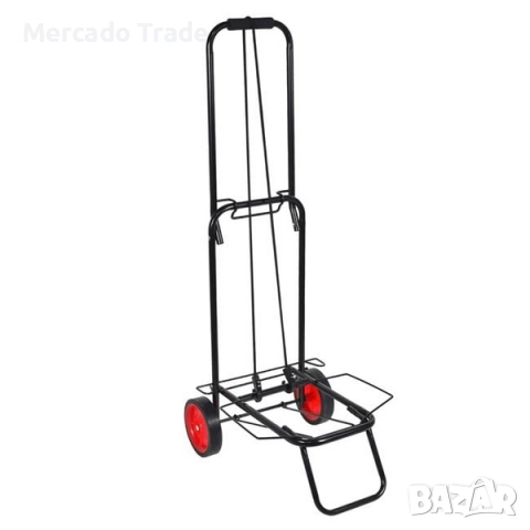 Товарна количка Mercado Trade, До 45кг., Метал, Черна