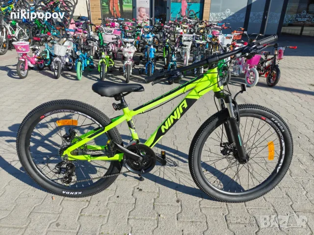 Промо велосипед 24" Passati NINJA жълт, снимка 2 - Велосипеди - 56254092