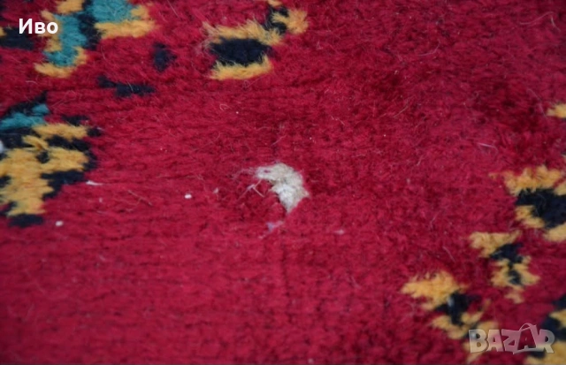 Стар персийски килим от 100% овча вълна, снимка 10 - Други - 53816287