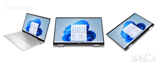 Уникален лаптоп 2 в 1 HP Pavilion x360 Convertible 15 TOUCHSCREEN