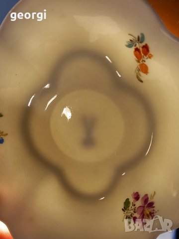 чиния Meissen , снимка 3 - Чинии - 44470944
