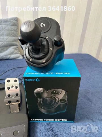 Logitech G29 + Shifter с Гаранция , снимка 3 - Аксесоари - 53693816