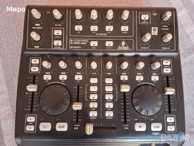 Behringer bcd3000 DJ mixer, снимка 2 - Ресийвъри, усилватели, смесителни пултове - 52276881