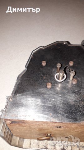 настолен часовник френски /запазен/, снимка 5 - Антикварни и старинни предмети - 39041974