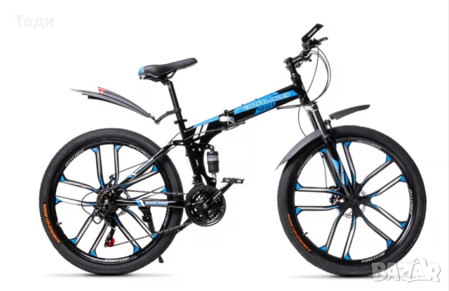 Велосипед сгъваем , снимка 2 - Велосипеди - 51555014