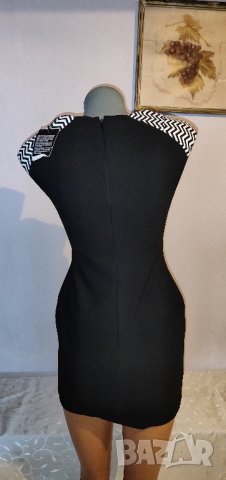 Черна къса рокля Only р-р XS, нова с етикет , снимка 12 - Рокли - 41344887