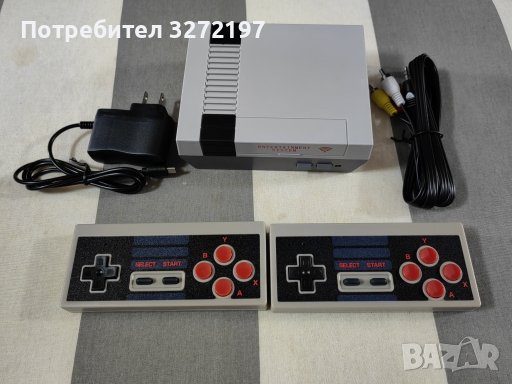 NES620 Video Game Console AV2.4G,игрова конзола 640 игри без повторения+2 безжични джойстка, снимка 13 - Други игри и конзоли - 41081500