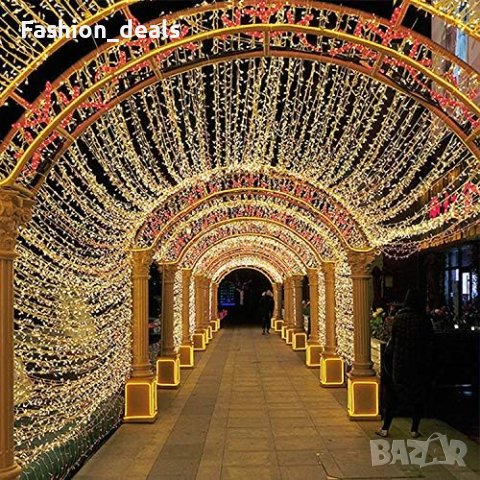 Нови Водоустойчиви 300 LED феерични светлини 30м./Дом Украса Декорация, снимка 5 - Други - 41434810